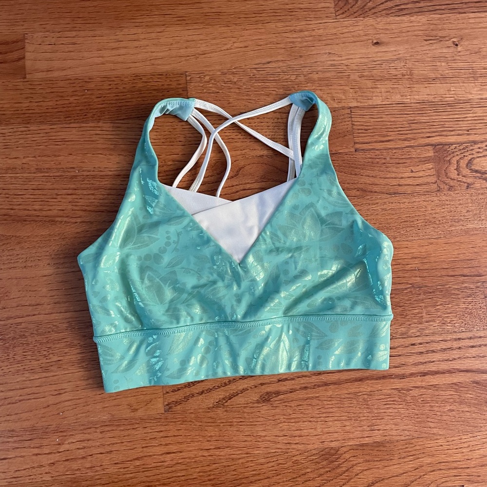 Crowned Athletics Lilypad Princess Bra, size medium